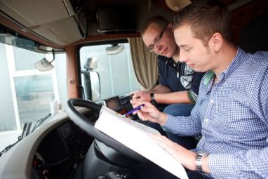 Ausbildung zum Berufskraftfahrer bei Weigand-Transporte